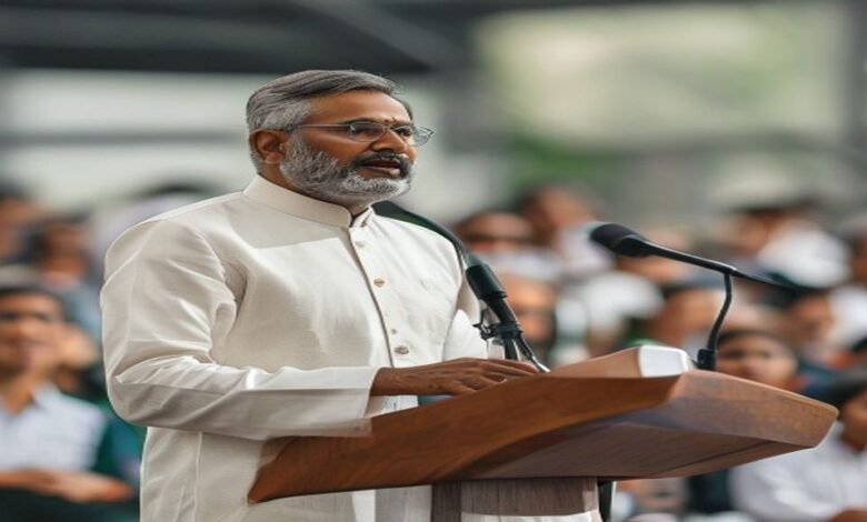 मुजफ्फरपुर में कृषि मंत्री विजय सिन्हा का तंज: 'पढ़ाई पूरी करता हूं, पर परीक्षा से पहले बदल दिया जाता है सब्जेक्ट'