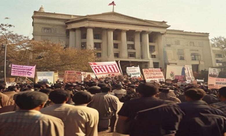 गायघाट कांड: पप्पू यादव ने मुजफ्फरपुर समाहरणालय में भरी हुंकार, दरोगा पर कार्रवाई की मांग