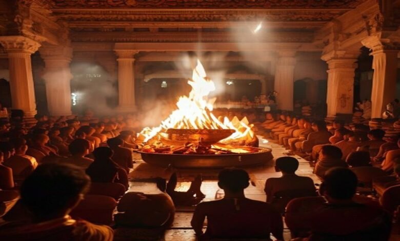 मुजफ्फरपुर: गायत्री जयंती पर गूंजे मंत्र, अखाड़ाघाट स्थित शक्तिपीठ में उमड़ी आस्था