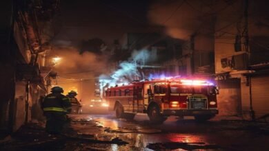 मुजफ्फरपुर: चांदनी चौक के पास प्लास्टिक गोदाम में लगी भीषण आग, मची अफरातफरी