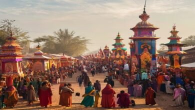 औराई में मुहर्रम: ससौली रण में 16 गांवों के ताजियों का मिलान, अखाड़ों के करतबों से गूंजा इलाका
