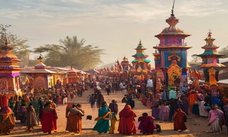 औराई में मुहर्रम: ससौली रण में 16 गांवों के ताजियों का मिलान, अखाड़ों के करतबों से गूंजा इलाका