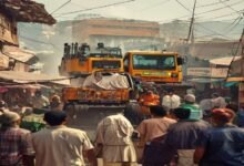 मुजफ्फरपुर: अतिक्रमण हटाने पहुंची निगम टीम का व्यापारियों ने किया विरोध, पूर्व विधायक के हस्तक्षेप से टला विवाद