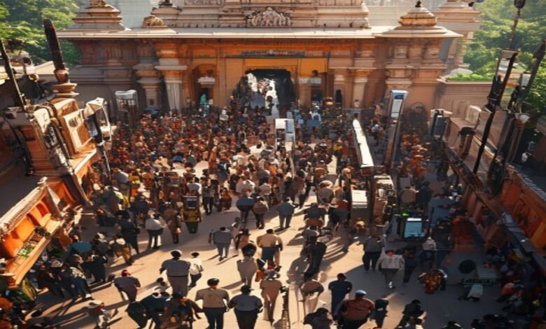 श्रावणी मेला: बाबा गरीबनाथ मंदिर में सुरक्षा का अभेद्य घेरा, सीसीटीवी और मेटल डिटेक्टर से होगी निगरानी
