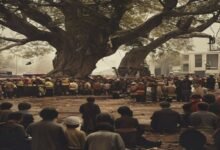 मिठनसराय माधोपुर में ब्रह्मपूजा के दौरान भीषण हादसा: पीपल की टहनी गिरने से दो बच्चों की मौत, आठ घायल