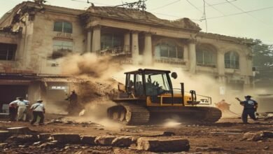 मुजफ्फरपुर कलेक्ट्रेट में चला प्रशासन का बुलडोजर: सरकारी जमीन से हटीं अवैध दुकानें