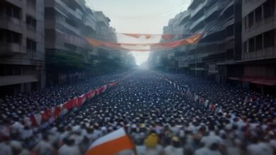 मुजफ्फरपुर में गूंजा 'जय हिंद': 1100 फीट लंबे तिरंगे के साथ उमड़ा जनसैलाब, देशभक्ति का अद्भुत नज़ारा