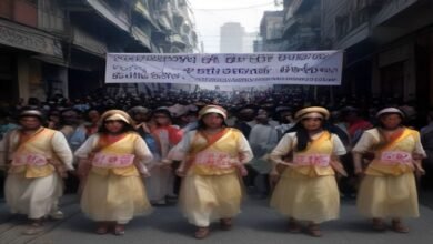 लोक अदालत के महत्व पर एसकेजे लॉ कॉलेज ने निकाली जागरूकता रैली, छात्रों ने नुक्कड़ नाटक से समझाया लाभ